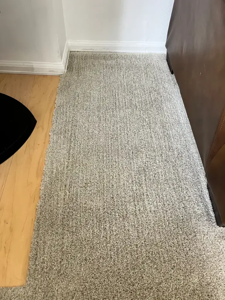 Clean restored carpet after professional deep cleaning service in Copper Mountain Colorado